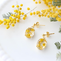 flowerJewelry  earaccessory「mimosa」 3枚目の画像