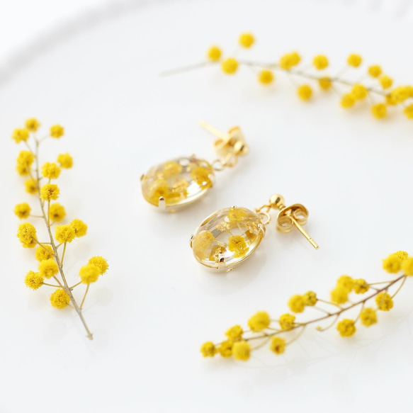 flowerJewelry  earaccessory「mimosa」 10枚目の画像