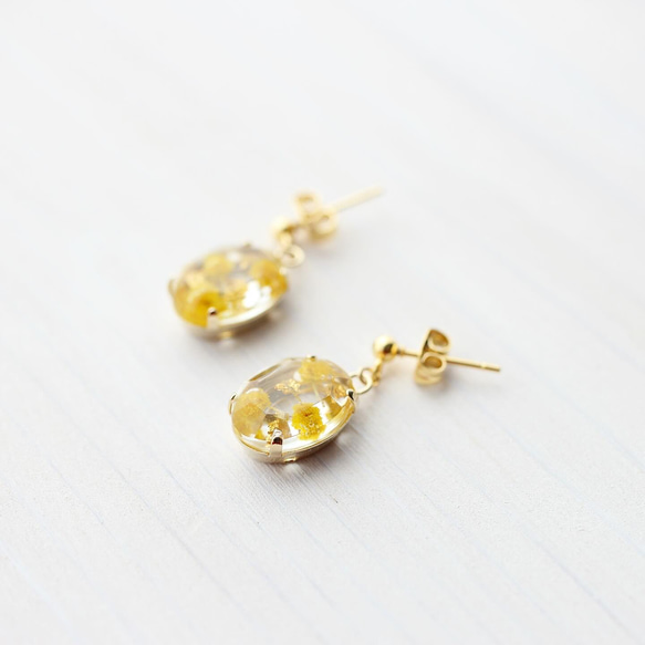 flowerJewelry  earaccessory「mimosa」 8枚目の画像