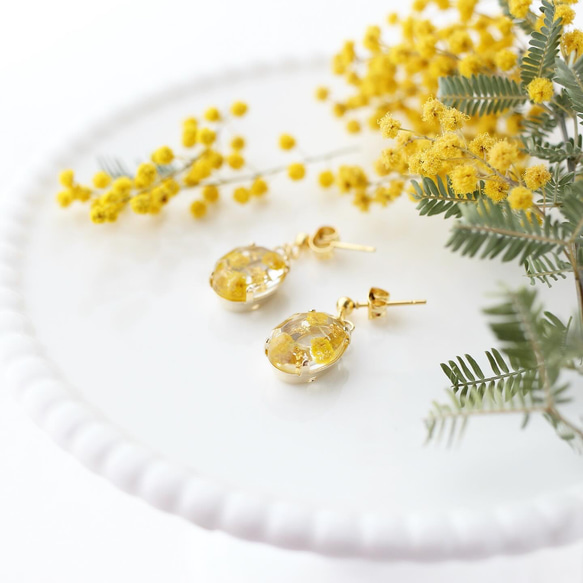 flowerJewelry  earaccessory「mimosa」 6枚目の画像