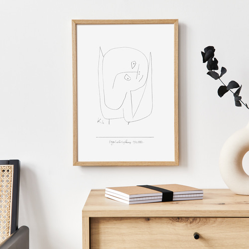 パウル・クレー 希望に満ちた天使 天使連作 アートポスター 名画 特大