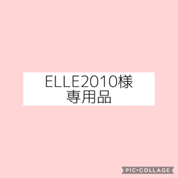 ELLE2010様専用品 1枚目の画像