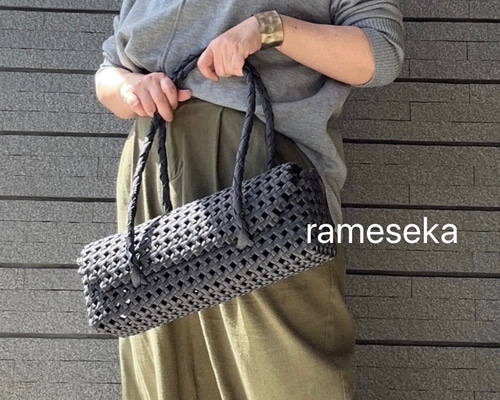 最終価格 ラドロー かごバッグ カゴ 赤 ALL BAGS— LUDLOW STORE