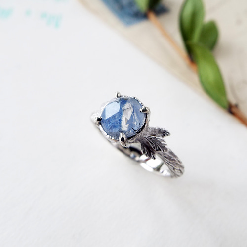 青色ストーン フラワーモチーフリング 140445009_o4.jpg?