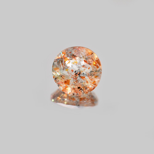 加工OK イリュージョン サンストーン 1.16ct ルース ラウンド 天然石 
