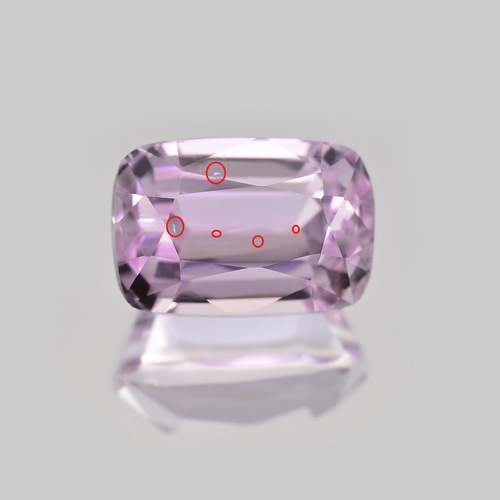 ソ付 クンツァイト 3.052ct クッションカット 天然石 CheReine 通販 
