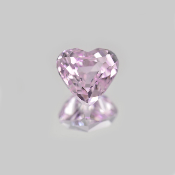 ソ付 クンツァイト 2.997ct ハートシェイプ 5枚目の画像