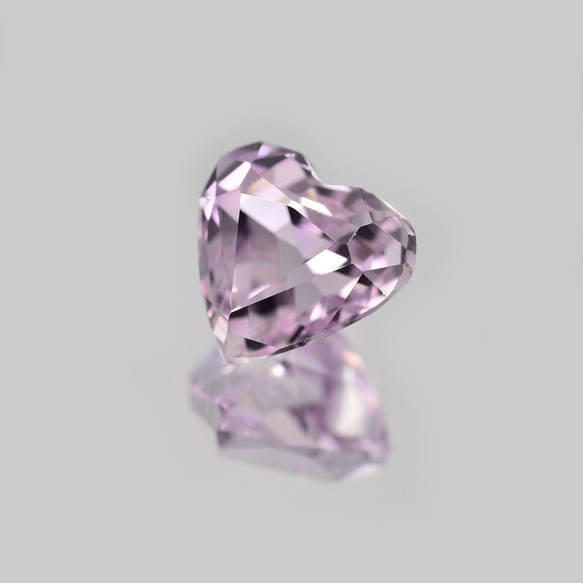 ソ付 クンツァイト 2.997ct ハートシェイプ 3枚目の画像