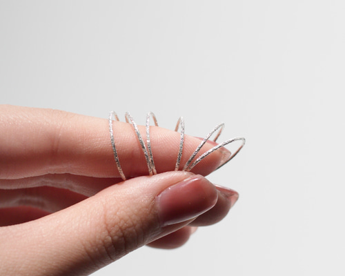 【美品】MARIHA願い事リング　ダイヤモンドダスト　シルバー　11号 MARIHA(マリハ) 願い事 リング YG ダイヤモンドダスト K18 ジュエリー