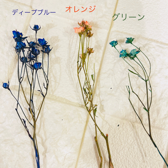 お名前入れ無料✿薔薇入りハーバリウムボールペン✿替え芯1本付き 12枚目の画像