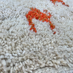 モロッコ ラグ カーペット　絨毯　アジラル ベニワレン  ラクダ 9枚目の画像