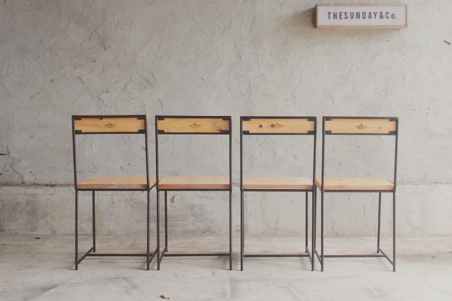 iron chair アイアン イス シンプル アンティーク(受注制作品になります)