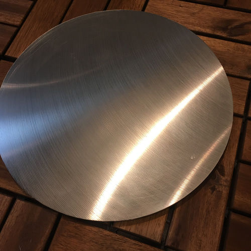 本格クレープ！1面フライス加工美品！直径26cm 9mm厚 国産、国内加工 本格クレープ！1面フライス加工美品！直径26cm