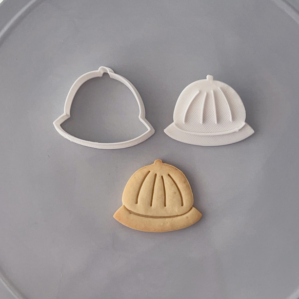 【入園・入学】帽子　クッキー型（スタンプ付き） 3枚目の画像