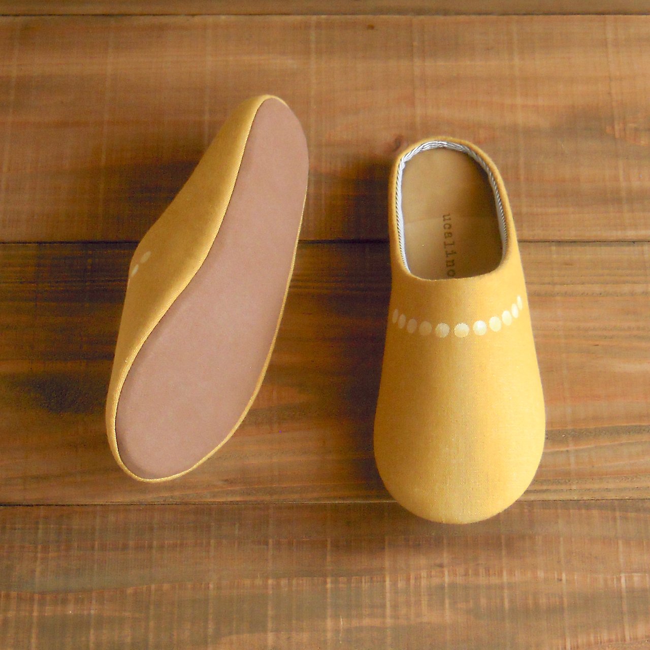 【Creema限福袋】アネモネレッドキーリング＆イエローデニムルームシューズ　／新生活、独立一人暮らし応援セット