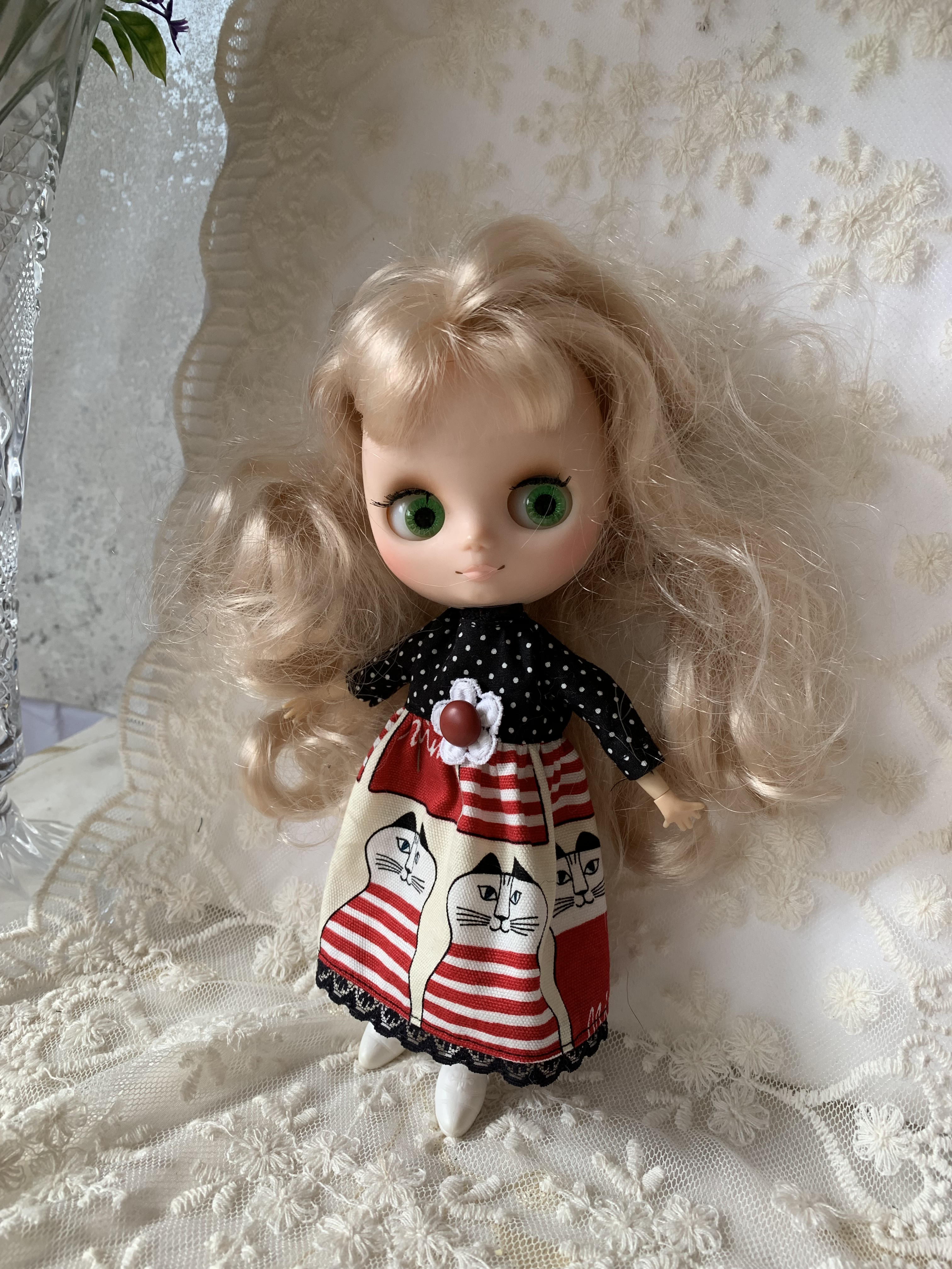 ♪  フリルオールインワン  ♪  ブライスアウトフィット ☆ブライスアウトフィット フリルオールインワン☆ チュールフリル