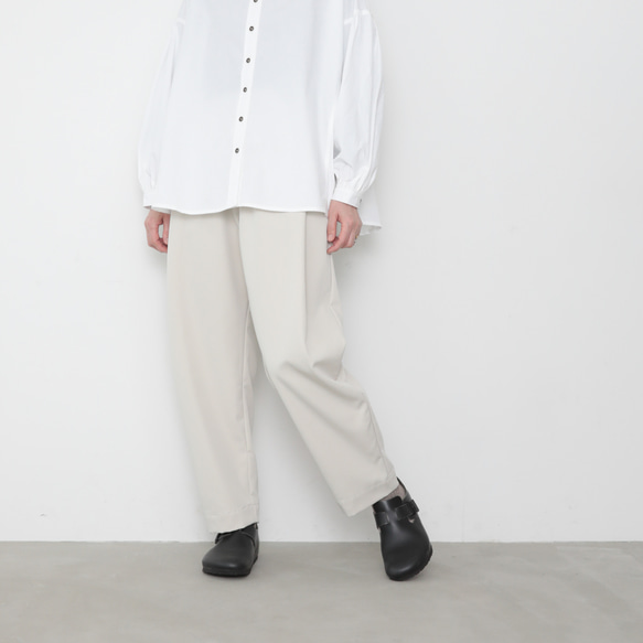 Harenohi pants / ivory 1枚目の画像