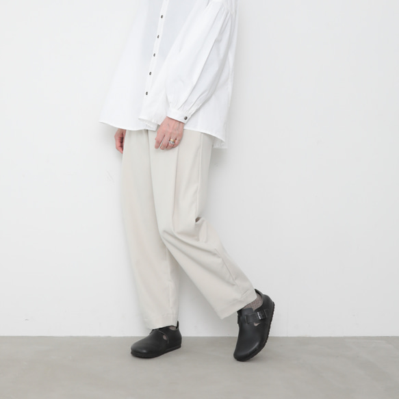 Harenohi pants / ivory 2枚目の画像