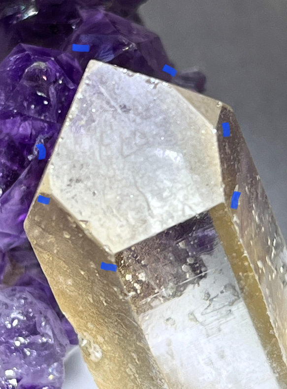 レコードキーパー　レシーバー　タイムリンク✨　レムリアンシード　クリスタル　原石 錐面 ファセット *´︶`*