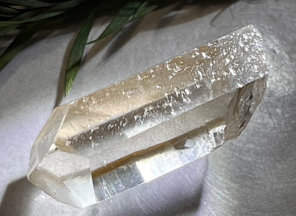 レコードキーパー　レシーバー　タイムリンク✨　レムリアンシード　クリスタル　原石 錐面 ファセット *´︶`*