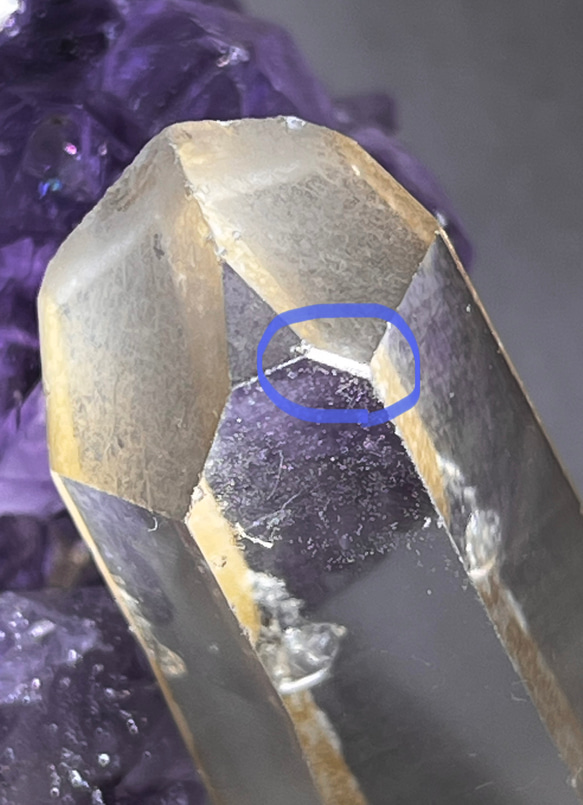 レコードキーパー　レシーバー　タイムリンク✨　レムリアンシード　クリスタル　原石 錐面 ファセット *´︶`*