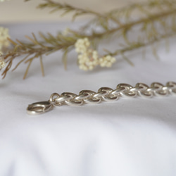 [送料当方負担]SV925 Kusari L Chain Bracelet(ブレスレット,SVB011) 6枚目の画像