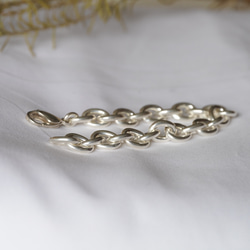 [送料当方負担]SV925 Kusari L Chain Bracelet(ブレスレット,SVB011) 5枚目の画像