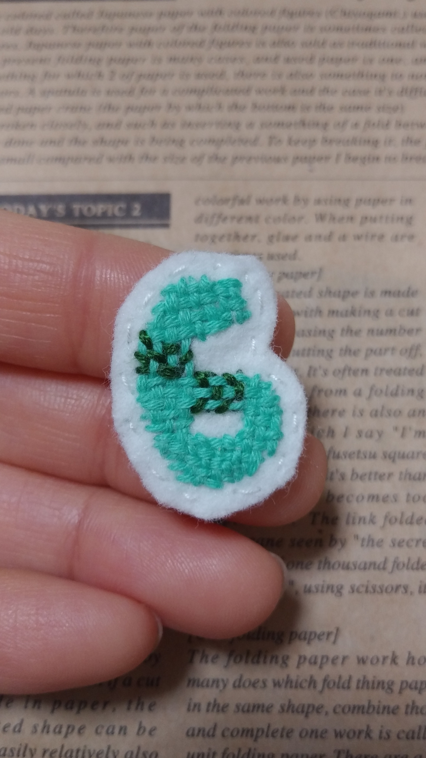 Room No.6 6周年 ワッペン ノースノーネーム ルームナンバーシックス