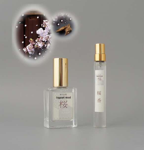 期間限定＆予約販売】情景香水 桜香 10ml リアル桜ノ香＋香木 和