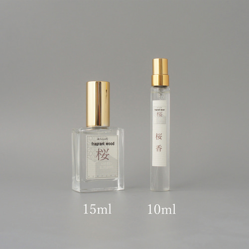 期間限定＆予約販売】情景香水 桜香 10ml リアル桜ノ香＋香木 和の香水