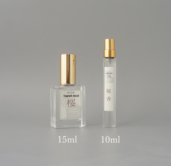 【期間限定＆予約販売】情景香水　桜香 10ml リアル桜ノ香＋香木　和の香水　香水　メンズ香水　　 2枚目の画像