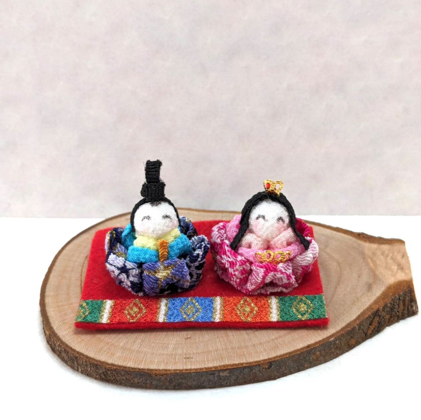 装飾品 小道具 ハンドメイド 雛飾り ちりめん 【よん。様】節分飾りK