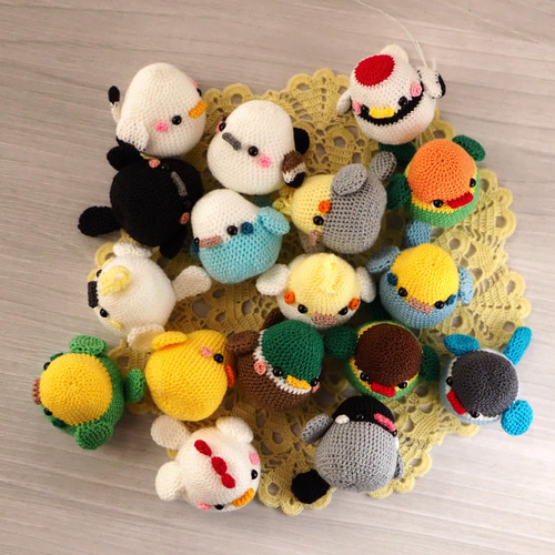 ポンポンくまサン 含める ストラップ&ヘアゴム 