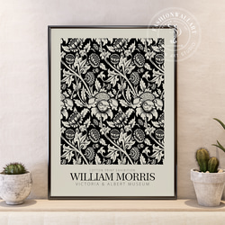 優雅英倫風格植物圖案 William Morris 室內海報外國藝術/5342 第1張的照片