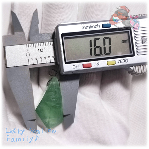 【vintage】特大　グリーン　天然石　フローライト　925 ペンダント セール品 左上原石面あり 高透明 グリーンフローライト ダイソー