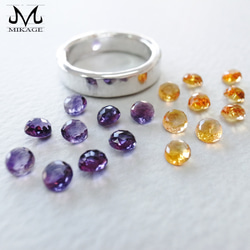 The Simplest Ring+ (with Amethyst or Citrine) 12枚目の画像