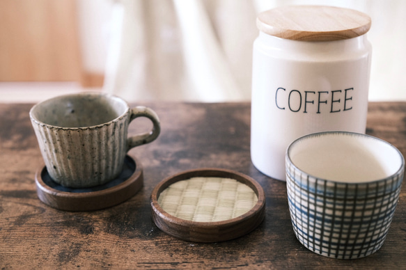 畳のコースター　PREMIUM　　アース⑬〜⑱ 2枚目の画像