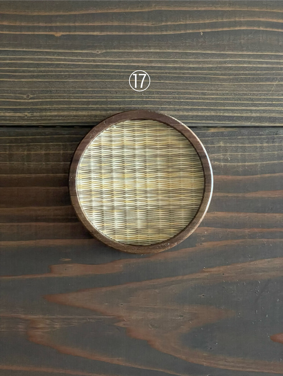 畳のコースター　PREMIUM　　アース⑬〜⑱ 8枚目の画像