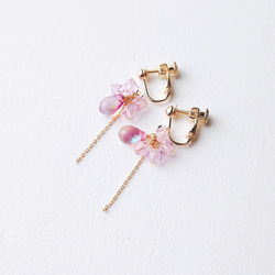 Sakura Color Pierce/Earring 3枚目の画像