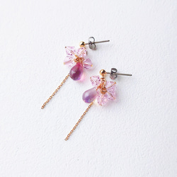 Sakura Color Pierce/Earring 2枚目の画像