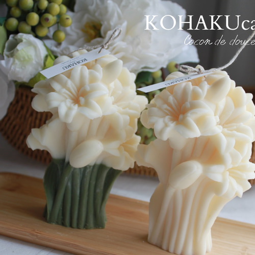 3月の大注目キャンドル】チューリップとユリのアートキャンドルが遂に