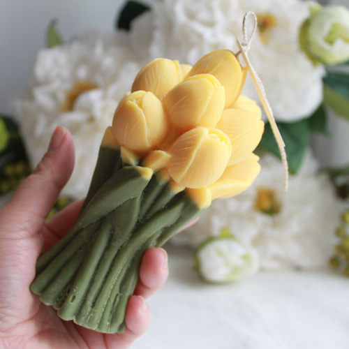 3月の大注目キャンドル】チューリップとユリのアートキャンドルが遂に