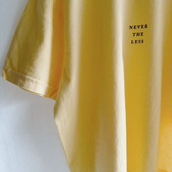 儘管如此，女士黃油色T卹，中號 第2張的照片