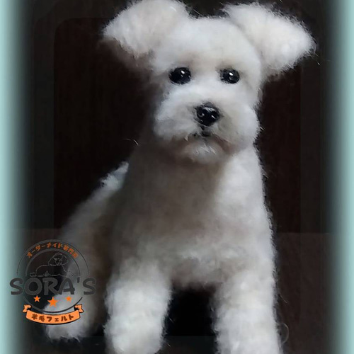 羊毛フェルト犬　ちろ Amazon.co.jp: ハマナカ フェルト羊毛キット ふわふわ羊毛で