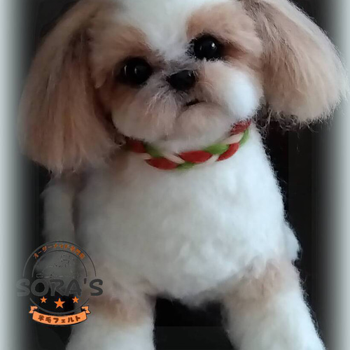 羊毛フェルト＃犬 リアルで可愛い 愛犬さん オーダー制作・わん