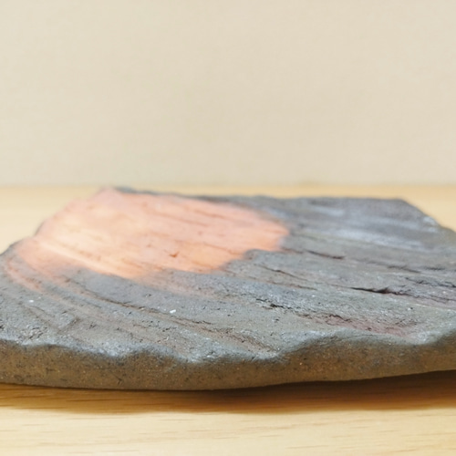 備前焼　角板皿 方皿 作家物 陶印有り 和雑貨 四季彩堂 オンラインショップ / 備前焼 角板皿