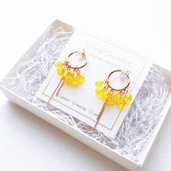 Mimosa Color Foop Pierce/Earring 7枚目の画像