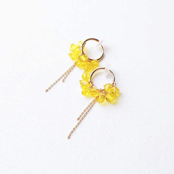 Mimosa Color Foop Pierce/Earring 3枚目の画像