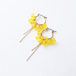 Mimosa Color Foop Pierce/Earring 2枚目の画像