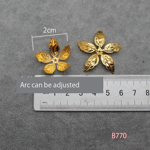 金花の枝の葉,透かし彫りの葉,コネクタ,ジュエリーの製造 チャーム 夏 